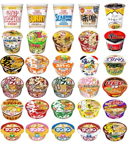 Amazon.co.jp: カップラーメン カップ麺 ミニ 詰め合わせ 18種 PSJ
